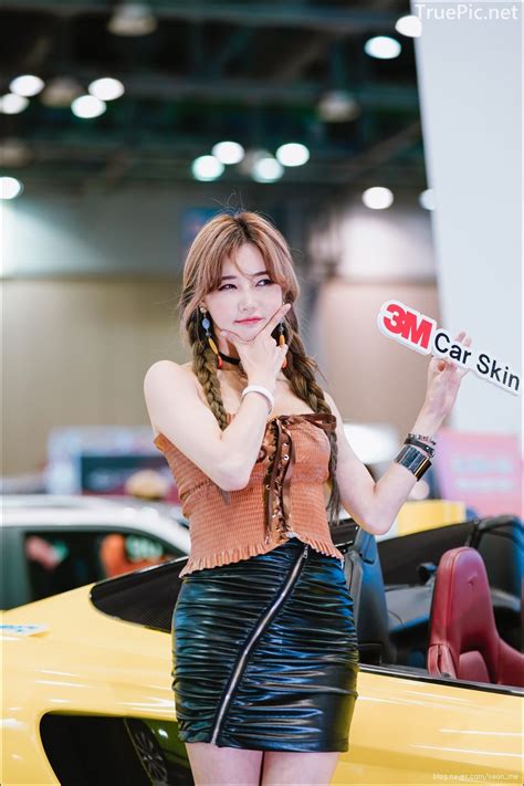 Korean Racing Model Han Ga Eun Seoul Auto Salon 2019