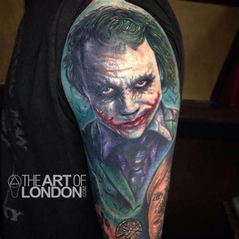 Joker Tattoos Comic Tattoosbatman Tattoos Inked Magazine Joker