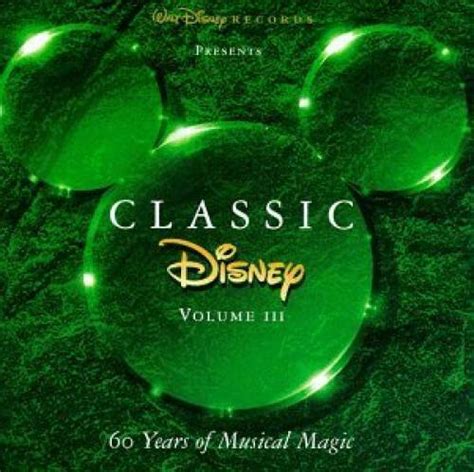 Classic Disney Vol 3 60 Years Of Musical Magic Audio Cd Very