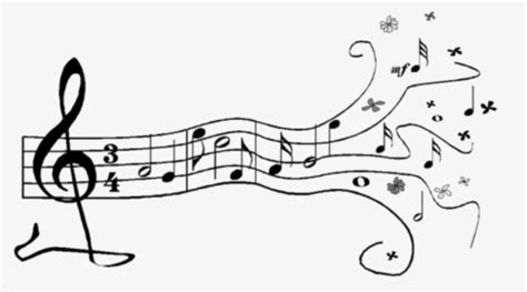 Musical Notes Background Clipart Music Notes  Transparent