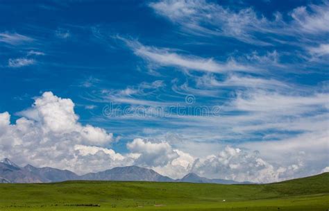 Blue Sky And Light Clouds Stock Image Image Of Landscape 32824021