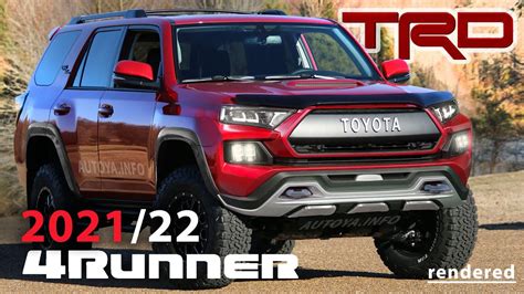 2022 Toyota 4runner Trd Pro Redesign Rendered For The First Time As