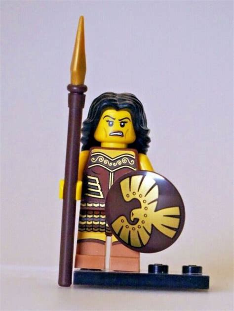 Lego Minifigure Series 10 Warrior Woman Loose Complete Authentic