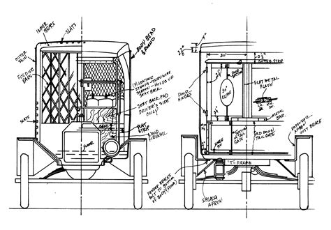 Ford Model T Paddy Wagon 1915 Smcarsnet Car Blueprints Forum