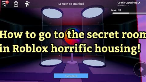 How To Get To The Secret Room In Roblox Horrific Housing Youtube