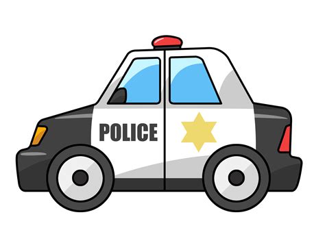 Police Car Cartoon