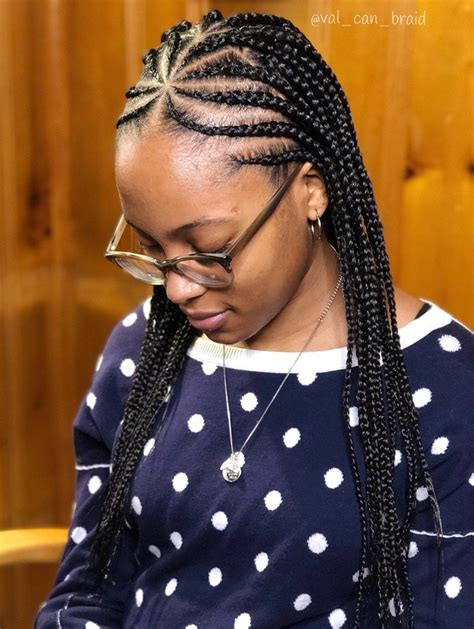 21 Box Braids Hairstyles For Big Foreheads Hairstyle Catalog