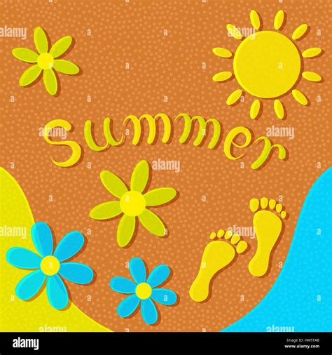 Abstract Summer Background Stock Vector Image And Art Alamy