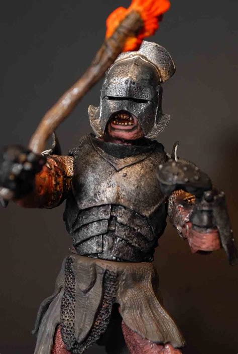 2002 marvel lord of the rings movie uruk hai berserker 7 action figure. DAILY TOYZ: Collection Exposed : Battle-Cry Uruk-Hai