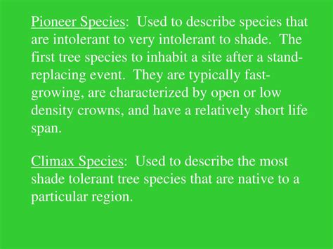 Ppt Forest Succession Powerpoint Presentation Free Download Id2966879