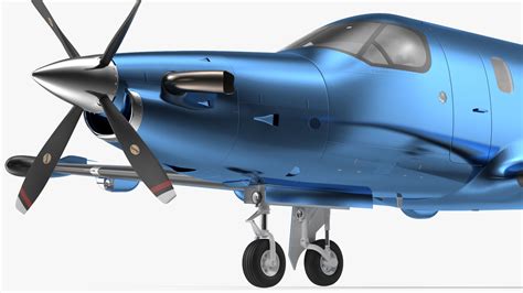 Turboprop Business Aircraft 3d Model 149 3ds Blend C4d Fbx Max