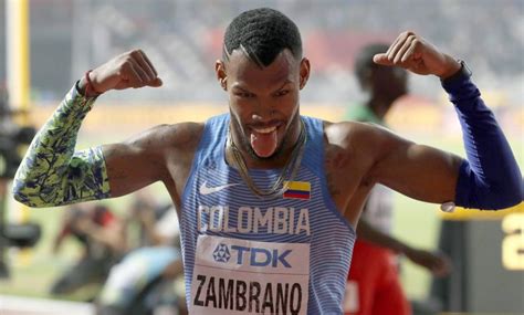 The atmosphere of the final was felt … the tension and concentration of each athlete was noticeable in complete silence. Anthony Zambrano, medalla de plata en los 400 metros del Mundial de Atletismo