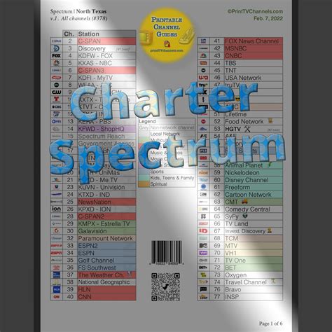 Spectrum Channel Guide | Dallas, TX | Free PDF!