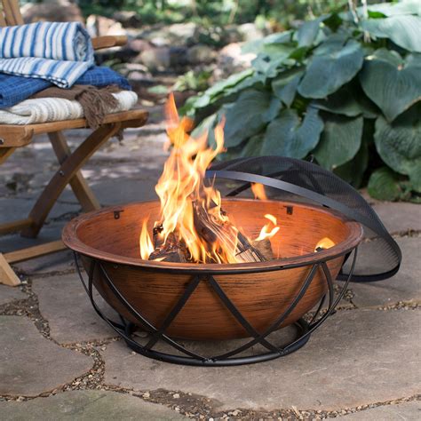 Wood Burning Fire Pit Buying Guide Outdoor Fire Pit Ideas Hayneedle