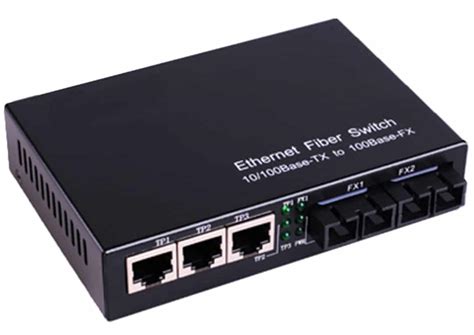 3 Port 10100base Tx 2 Port 10100base Fx Optical Fiber Ethernet