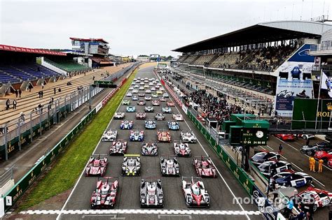 Le Mans 24 Hours Full Starting Grid In Pictures