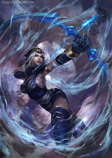 Imagen Ashe By Cglas D8v6haw  Wiki League Of Legends Oficial Fandom Powered By Wikia