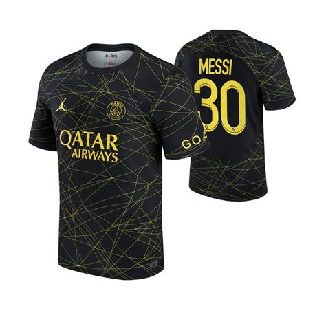 Lionel Messi Paris Saint Germain 2023 Fourth Jersey Authentic