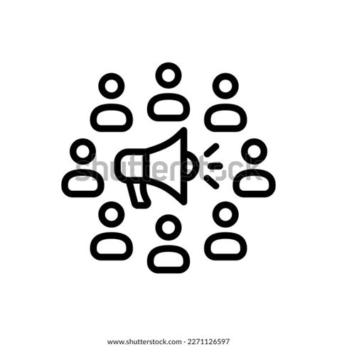 Employee Engagement Icon Vector Logotype Stock Vector Royalty Free