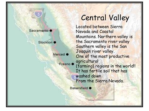 4th Grade California Mountain Region Facts