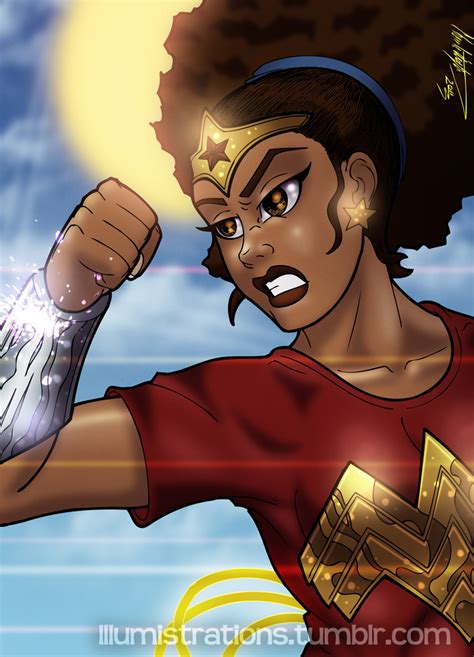 Illumistrations — African American Wonder Woman