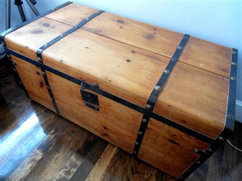 Civil War Era Trunk Refinished Collectors Weekly