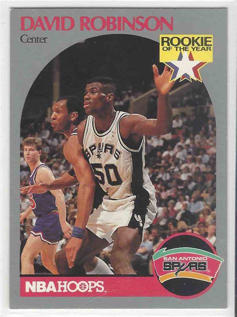 2019/20 panini nba hoops premium stock basketball blaster box. 1990-91 NBA Hoops David Robinson #270 on Kronozio