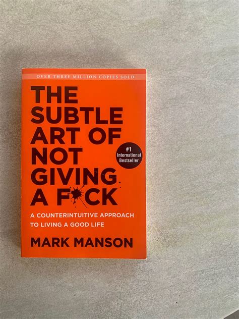 Book Review The Subtle Art Of Not Giving A Fck Her Amazing Journey