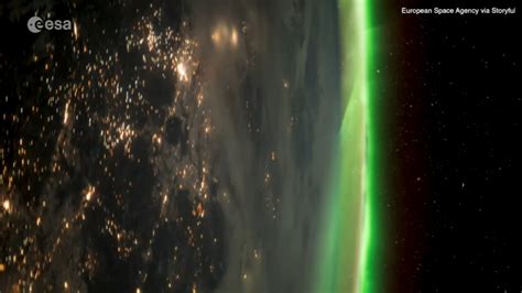 Astronaut Captures Stunning Aurora Timelapse From Space Abc13 Houston