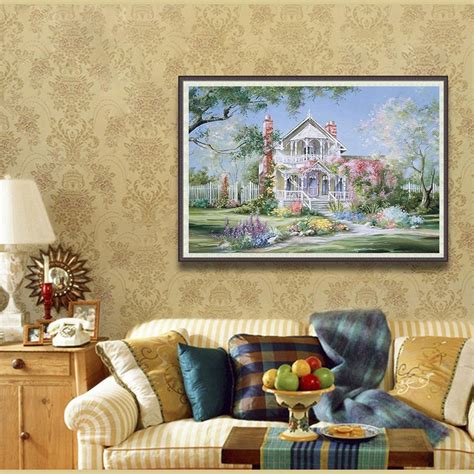 Fipart Diy Diamond Painting Cross Stitch Craft Kit Wall Stickers For