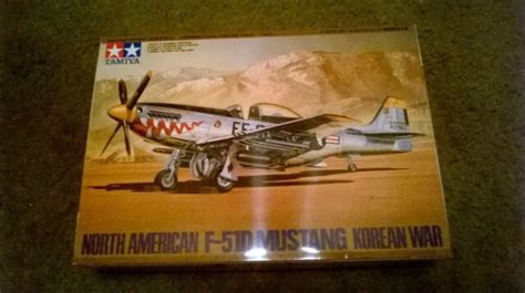 Tamiya 61044 North American F 51d Mustang Korean War 148 Scale Kit Ebay