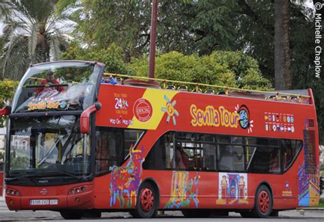 Hop On Hop Off Seville Sight Seeing Bus Seville Andalucia