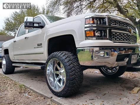 2014 Chevrolet Silverado 1500 With 22x12 44 Fuel Maverick D536 And 33