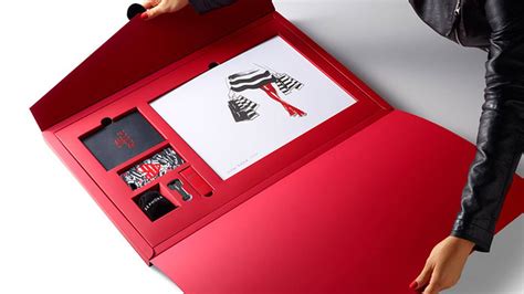 Sephora Press Kit Vib Rouge Press Kit Design Press Kit Packaging