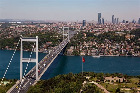 Masaüstü 2048x1365 Piksel Istanbul Boğazı Köprü Şehir Manzarası