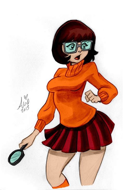 Daily Quick Sketches Velma Week By Mainasha By Kenkira On Deviantart Velma Female Cartoon