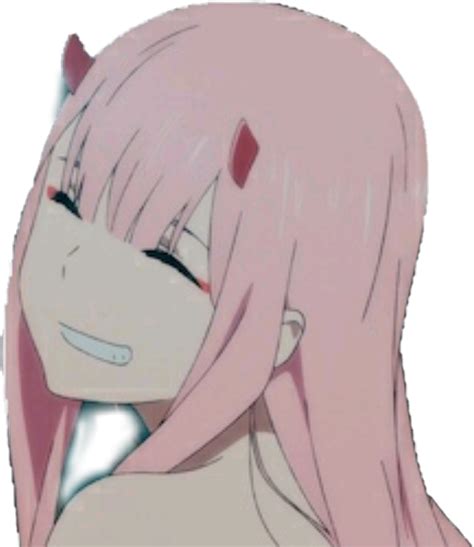 Download Transparent Zerotwo Sticker Darling In The Franxx Zero Two