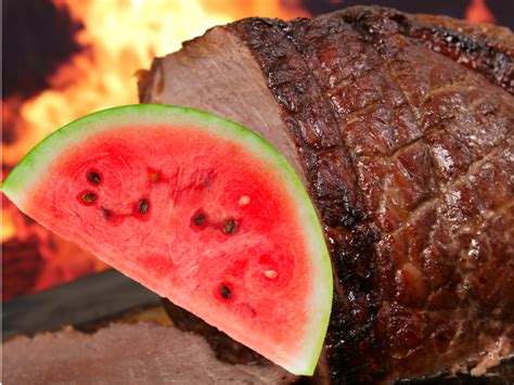 the watermelon ham is the latest wrong af vegan food