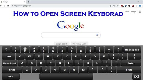 Scan mode highlights areas where you can type keyboard characters by pressing a keyboard shortcut, using a. How to open the on screen keyboard any window || Master ...