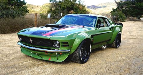 15 Must See Images Of Widebody Muscle Cars Hotcars