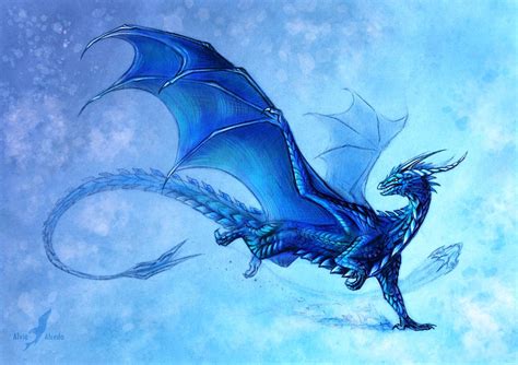 Cute Blue Dragons