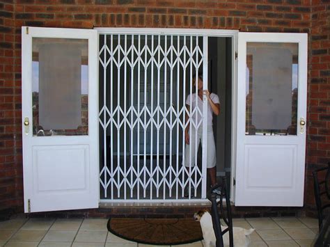Bifold Doors S03™ Concertina Steel Security Door Australian Trellis