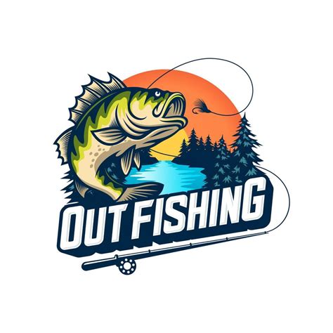 Fishing Logo Design Template Illustration 5426263 Vector Art At Vecteezy
