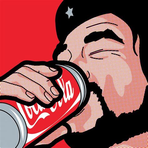 A Man Drinking A Can Of Coca Cola