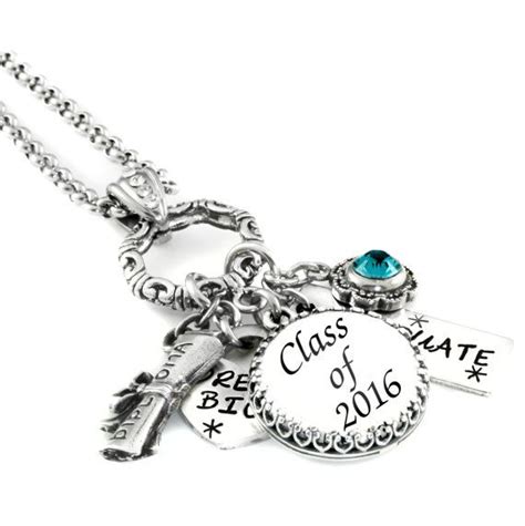 Graduation jewelry gifts for her uk. Class of 2019 Graduate Necklace, Gift for Graduate ...