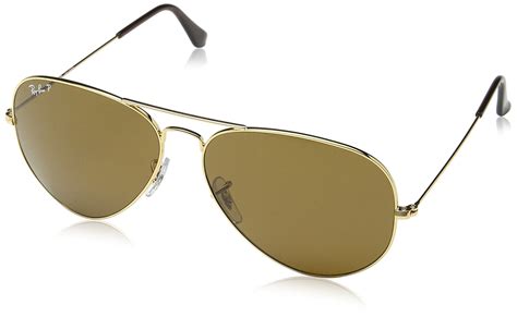 Ray Ban Aviator Classic Gold Polarized Sunglasses Rb3025 00157 62