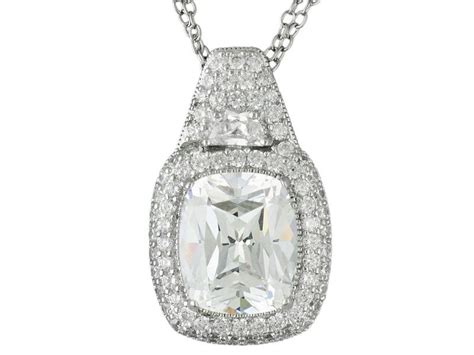 Vanna K For Bella Luce R 1230ctw Platineve Tm Pendant With Chain