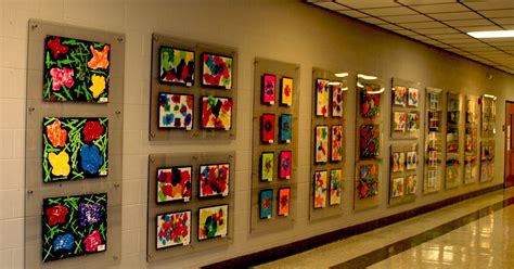 School Creates Gallery To Show Off Students Artwork
