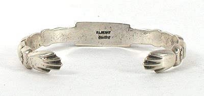 Francis L Begay Navajo Nos Sterling Silver Turquoise Bracelet Bp
