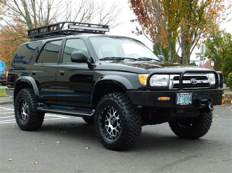 2000 Toyota 4runner Sr5 4dr 4x4 V6 5 Speed Manual Lifted Leather